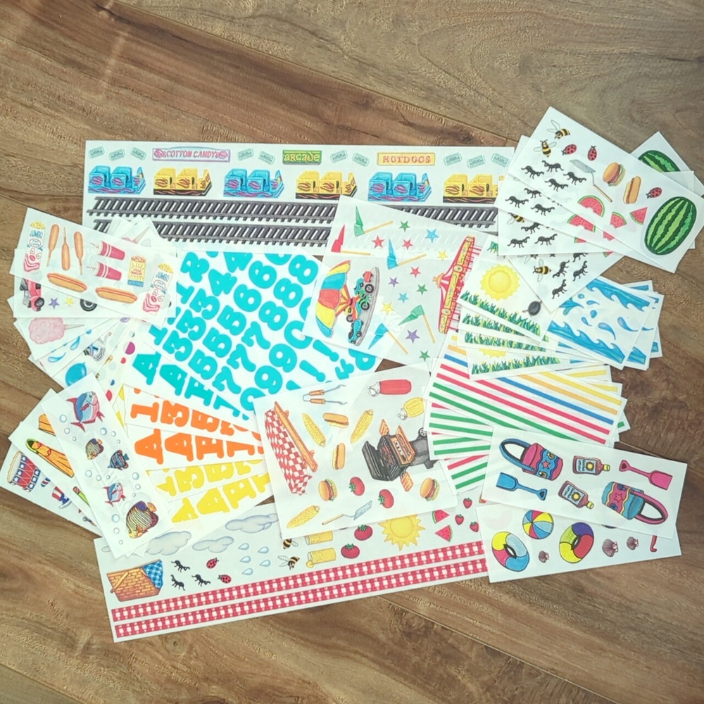 Creative Memories "Summer Fun" Themed Collection of Stickers #2
